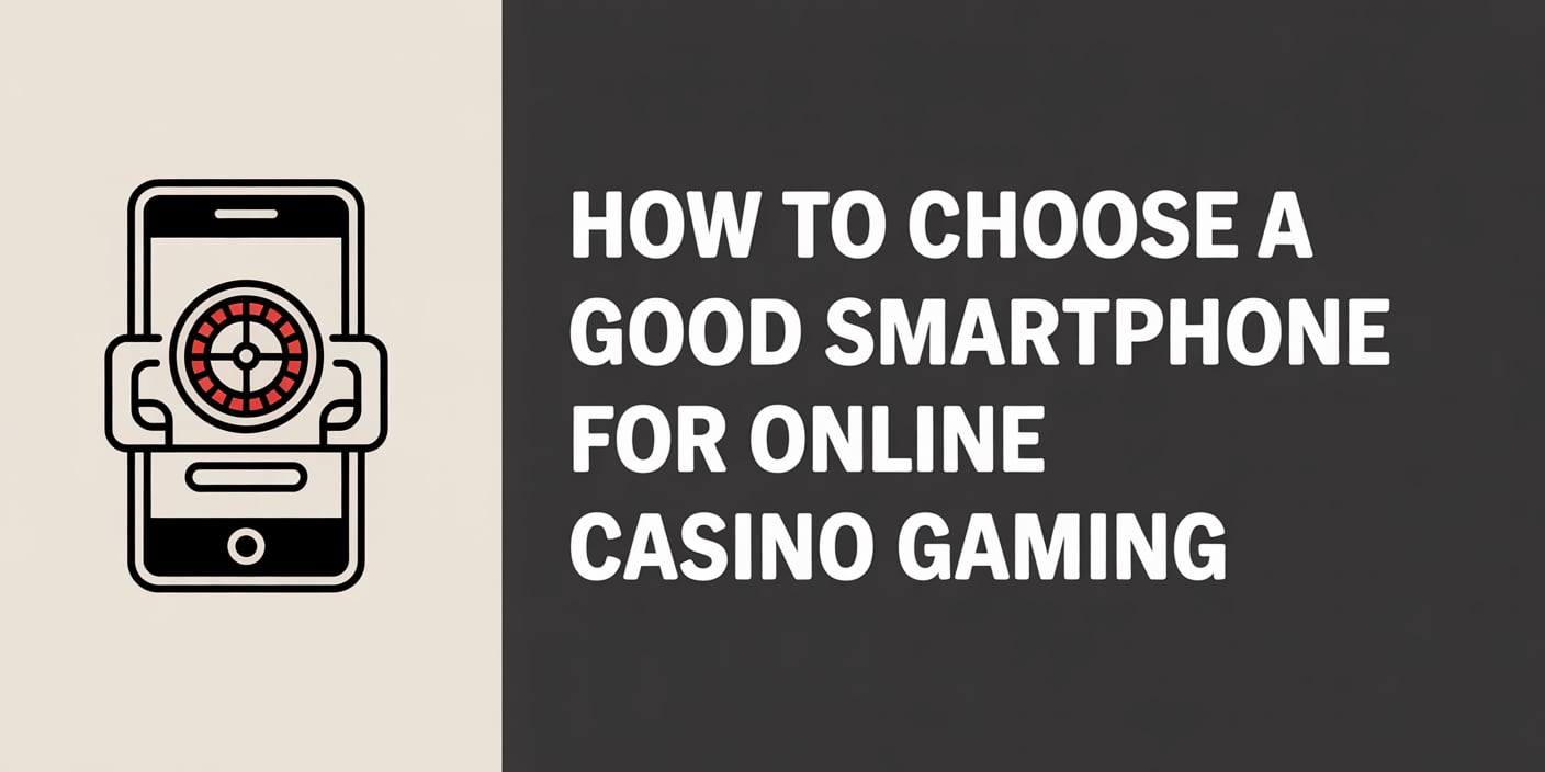 How to Choose a Good Smartphone for Online Casino Gaming